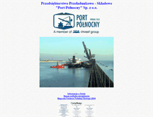 Tablet Screenshot of polnocny.portgdansk.pl